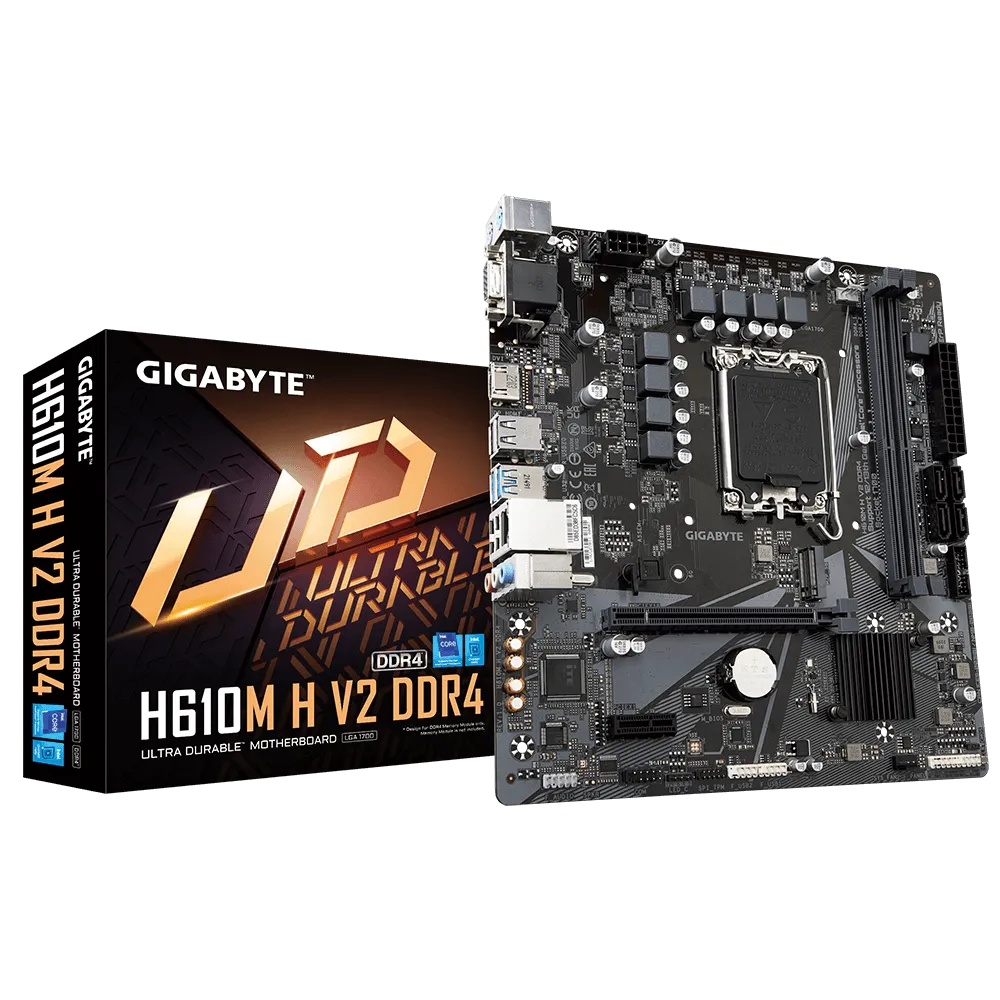 Gigabyte H610M H V2 DDR4 LGA1700