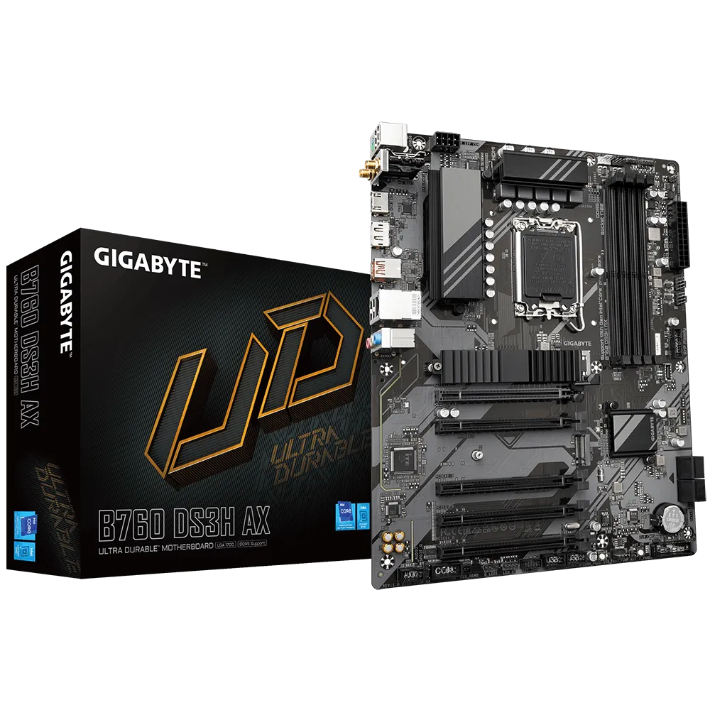 Gigabyte B760 DS3H AX DDR5 LGA1700