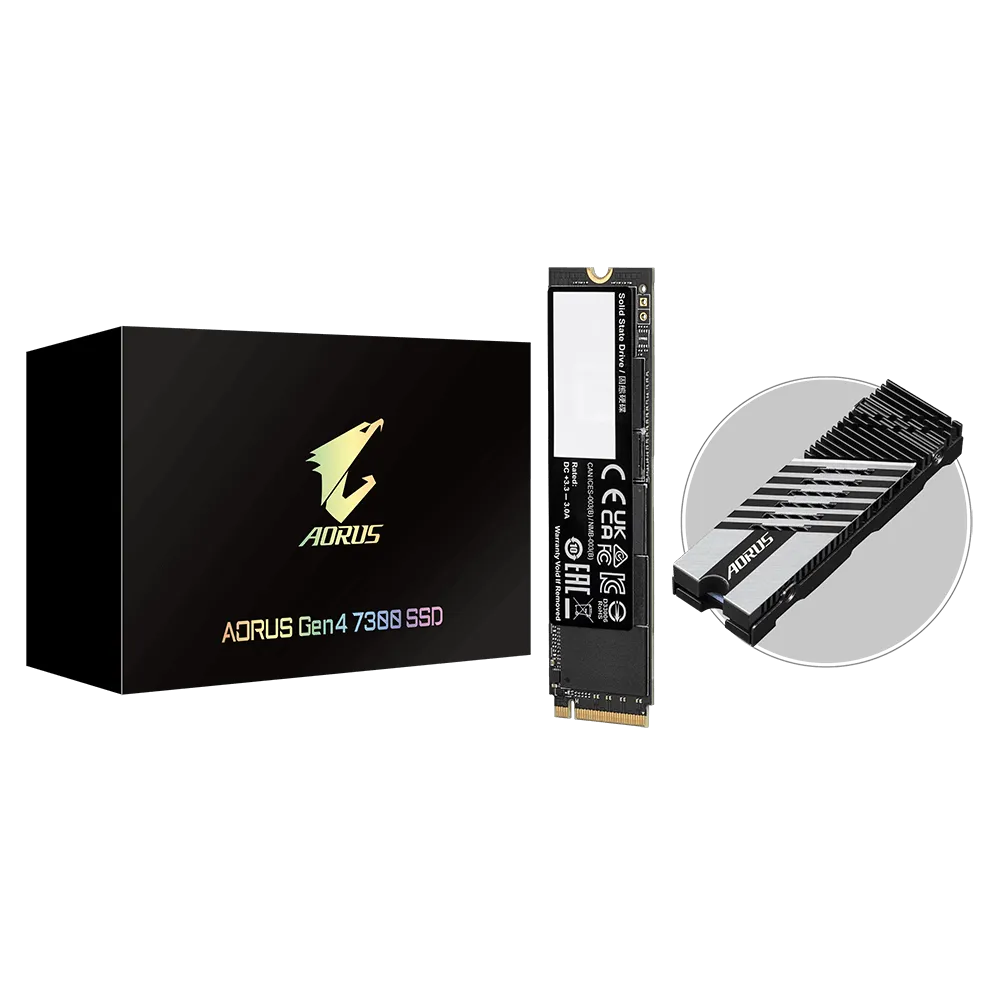 SSD M2 Gigabyte 2000GB AORUS Gen4 7300 (AG4732TB)