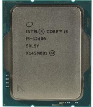 Intel-Core i5 - 12400, 2.7 GHz, 18MB, oem, LGA1700, Alder Lake