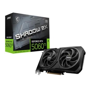 MSI - 16GB GeForce RTX5060Ti SHADOW 2X OC PLUS