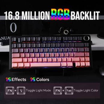 AULA F87pro V2 Dark Purple Механическая клавиатура