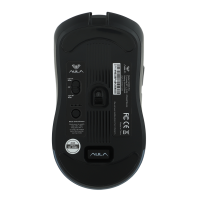 Мышь AULA SC590 Pro Black беспроводная