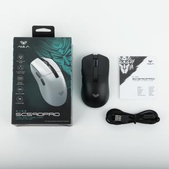 Мышь AULA SC590 Pro Black беспроводная