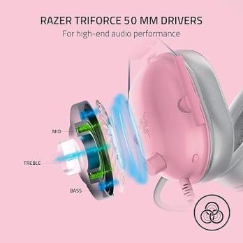 Razer BlackShark V2 X Gaming PINK