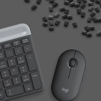 Комплект беспроводной клавиатуры и мыши Logitech MK470 Slim