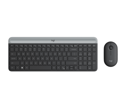 Комплект беспроводной клавиатуры и мыши Logitech MK470 Slim